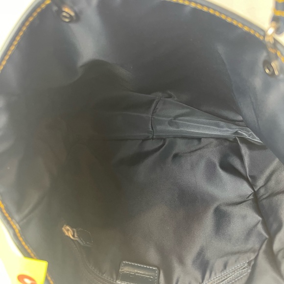 CHRISTIAN DIOR Oblique Canvas Tote Navy - Picture 14 of 15